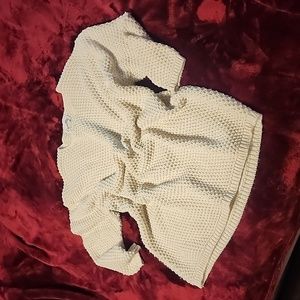 Capistrano White Knit Women's Sweater